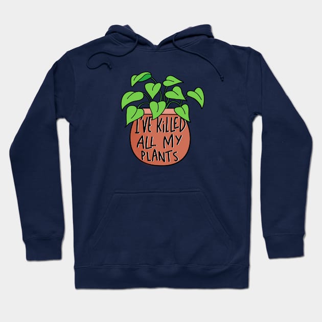 funny plants quote Hoodie by good scribbles